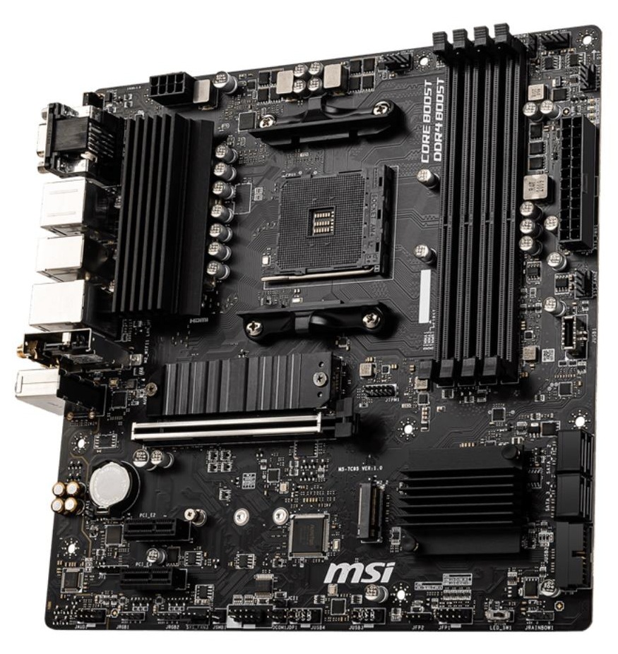 MSI B550M PRO-VDH WIFI Socket AM4 AMD B550 Chipset